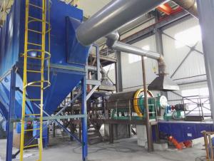 振動(dòng)篩分、輸送、除塵整條生產(chǎn)線